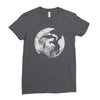 moon dovahkiin Ladies Fitted T-Shirt