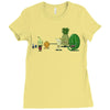 mean fruit Ladies Fitted T-Shirt