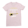 retirement plan Ladies Fitted T-Shirt