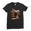 back to jakku Ladies Fitted T-Shirt