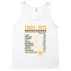 Virgo Facts Zodiac Tank Top
