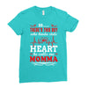 There's This Boy Who Stole My Heart He Calls Me Momma Ladies Fitted T-Shirt