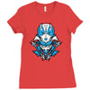 samurai blue ranger Ladies Fitted T-Shirt