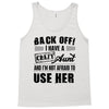 Back Off Crazy Aunt Afraid To Use Her Tank Top