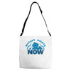 mutant rights now Adjustable Strap Totes