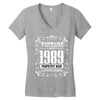 vintage made in 1989 perfectly aged a living legend Women's V-Neck T-Shirt