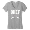 chef Women's V-Neck T-Shirt