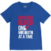 donating blood one mosquito funny V-Neck Tee