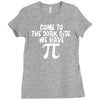 dork side dark Ladies Fitted T-Shirt