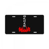 the fourth hokage License Plate
