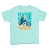 smile more, ride a motorcycle Youth Tee