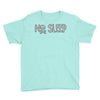 no sleep white Youth Tee