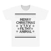 merry christmas ya filthy animal All Over Men's T-shirt