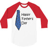 happy father's day 3/4 Sleeve Shirt