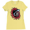 shark attack Ladies Fitted T-Shirt