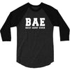 BAE Best Aunt Ever 3/4 Sleeve Shirt