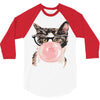 cat 3/4 Sleeve Shirt