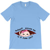 June Peeking Out Asian Baby Girl T-Shirt