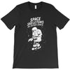 space skeletons in outer space T-Shirt