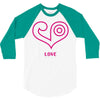 love (2) 3/4 Sleeve Shirt