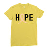 Hope Uterine Cancer Awareness Ladies Fitted T-Shirt