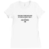 fear it delf and spiders Ladies Fitted T-Shirt