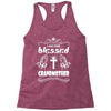 I Am One Blessed Grandmother Racerback Tank