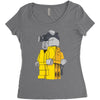breaking bad lego parody Women's Triblend Scoop T-shirt
