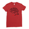 singletrack mind mens mountain bike Ladies Fitted T-Shirt