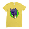 bat joke Ladies Fitted T-Shirt