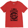 Libra Hated By Many Wanted By Plenty V-Neck Tee