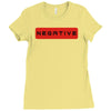 negative Ladies Fitted T-Shirt
