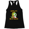World's Best Boss Mario Racerback Tank