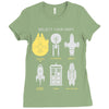 select your ship Ladies Fitted T-Shirt