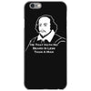 shakespeare beard quote much ado about nothing iPhone 6/6s Case