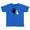 rabbit hand shadow Toddler T-shirt