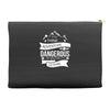 adventure is dagerous Accessory Pouches