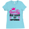 Queens Are Born in September Ladies Fitted T-Shirt