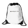 Benefits Friends Drawstring Bags