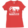 requiem for a dream eye Ladies Fitted T-Shirt