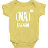 '(na) 16 batman' funny mens funny movie Baby Bodysuit