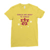 happy holidays Ladies Fitted T-Shirt
