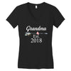 Grandma est.2018 Women's V-Neck T-Shirt