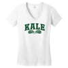 kale university Women's V-Neck T-Shirt