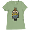 bob the minions Ladies Fitted T-Shirt