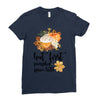 but first pumpkin space latte Ladies Fitted T-Shirt