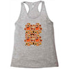 pumpkin pattern Racerback Tank