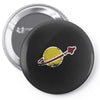 vintage space Pin-back button