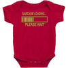 sarcasm loading funny computer tech gee Baby Bodysuit