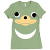 Ugandan Knuckles Ladies Fitted T-Shirt